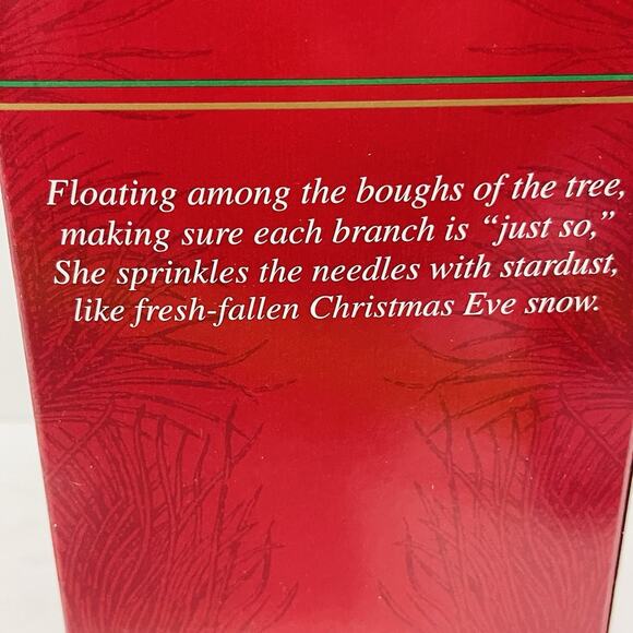 Carlton Heirloom Ornament Sugarplum Sweetheart 1st In Series 1999 Vintage Fairy - Picture 9 of 10